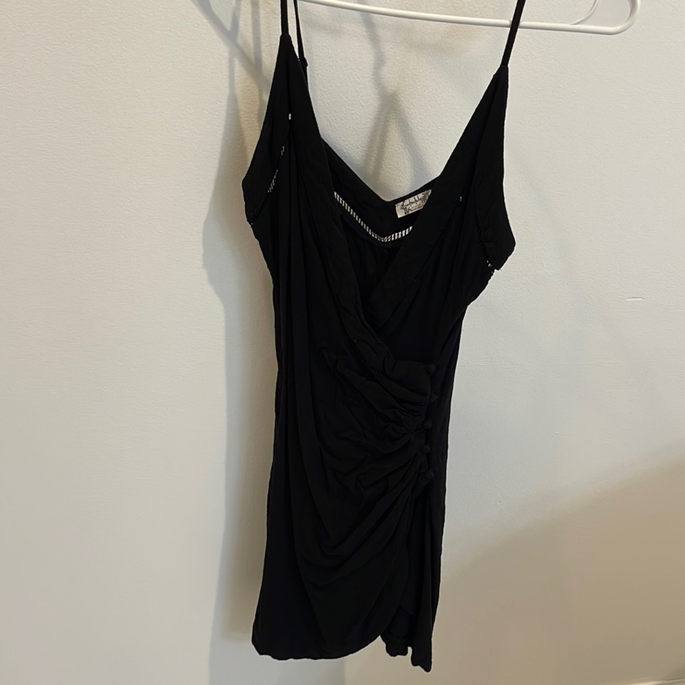 Free people black mini dress